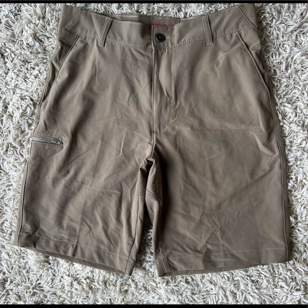 Men's Lee Tri-Flex Khaki 10" Golf Shorts